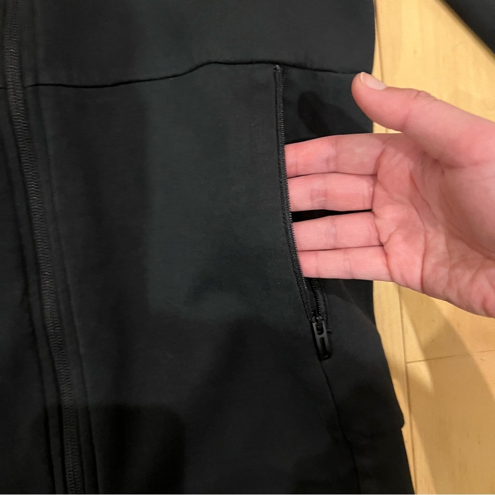Adidas Black Full Zip Hoodie - Picture 4 of 6